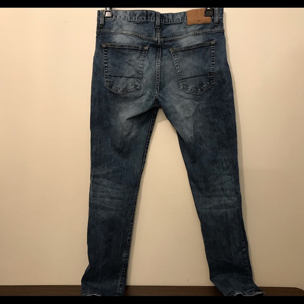Aeropostale Faded Men’s Super Skinny Jeans - Picture 4 of 5